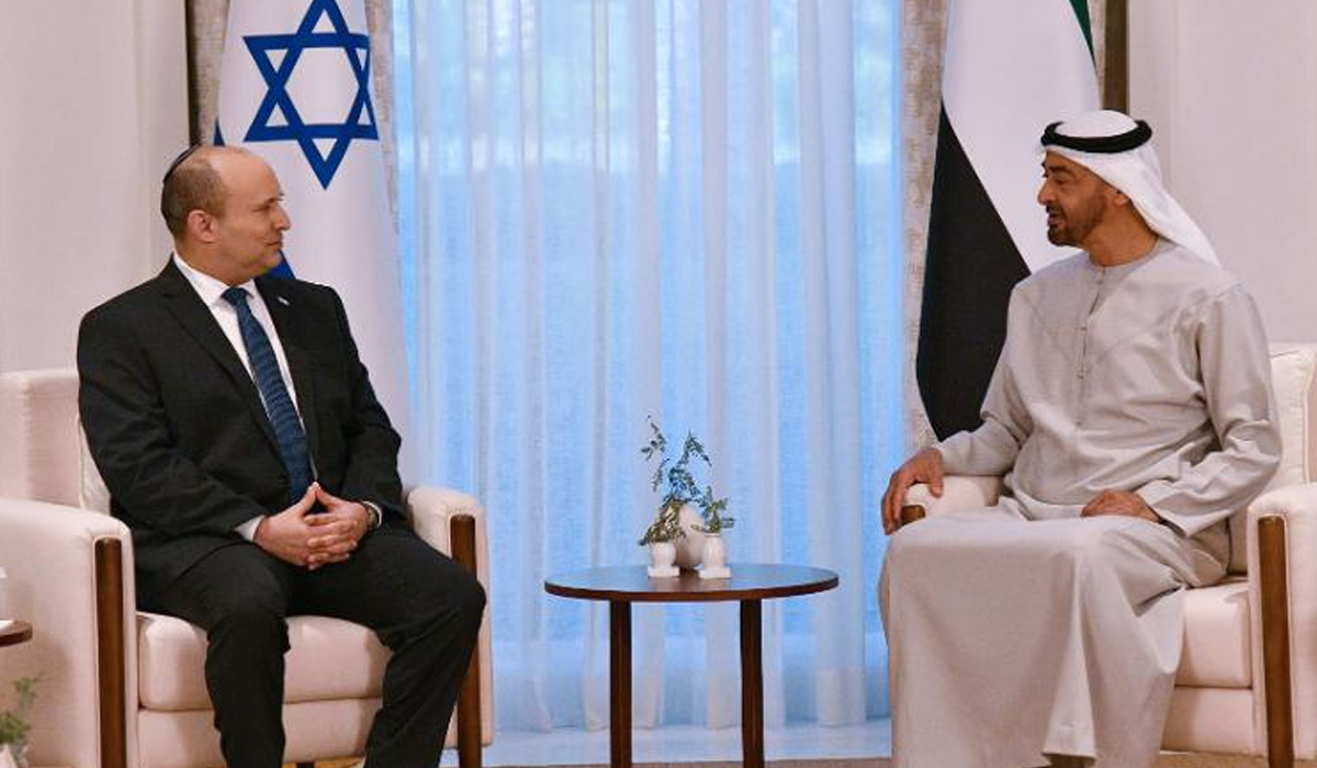 Israeli Prime Minister meets UAE Crown Prince